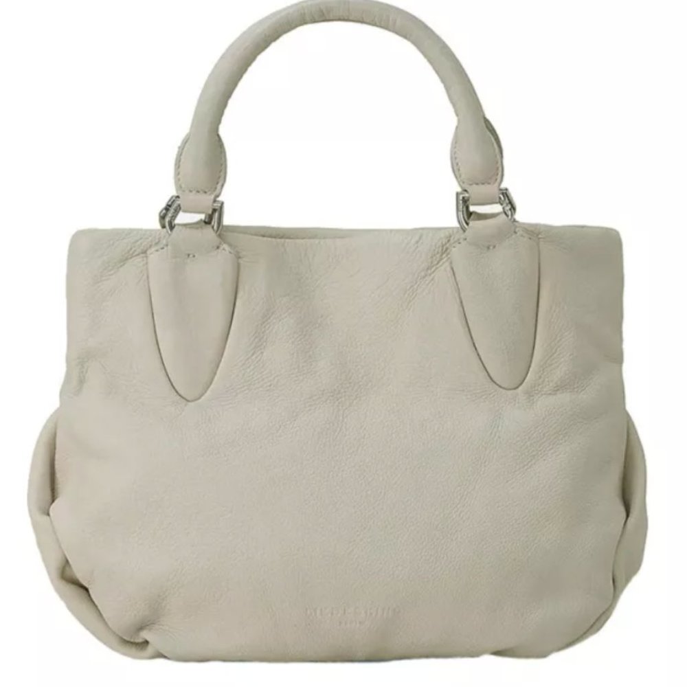 Liebeskind Berlin Sima Leather Handbag Hyena Grey NWT